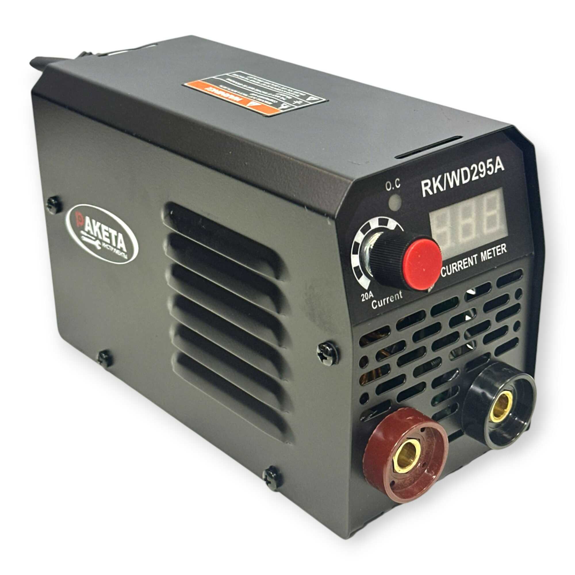 Inverteres Hegesztőgép 295A Digitális Kijelzővel IGBT Technológia RK/WD295i Raketa