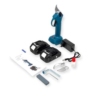 Akkumulátoros Metszőolló 98V 30mm Vágási Kapacitás 2 db Akkuval HT-BSCS-6805i Hitman