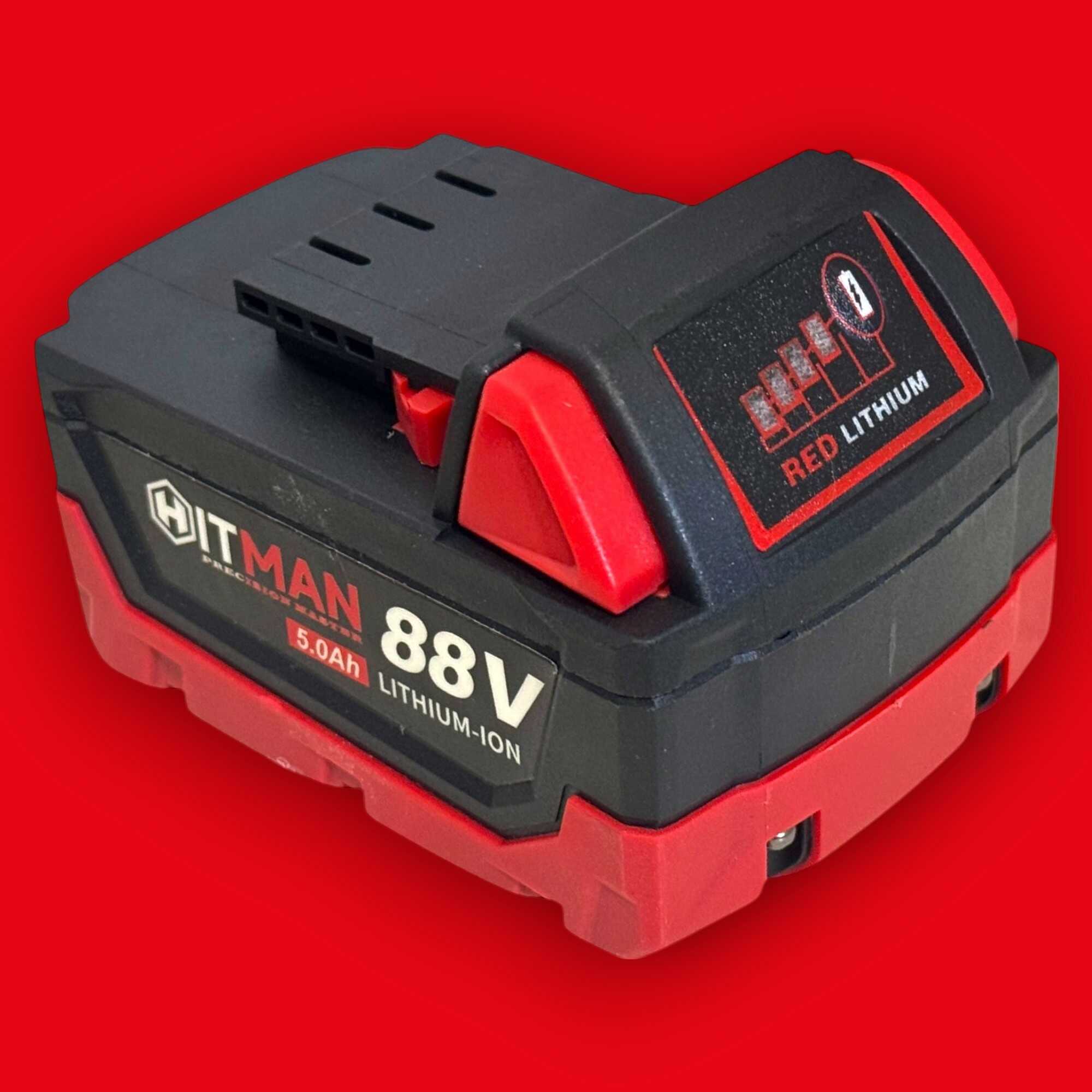 Akkumulátoros Ütvefúró és Csavarbehajtó - 88V Power, 13mm Fémtokmány, 78Nm - HITMAN HT-M18-6813XC