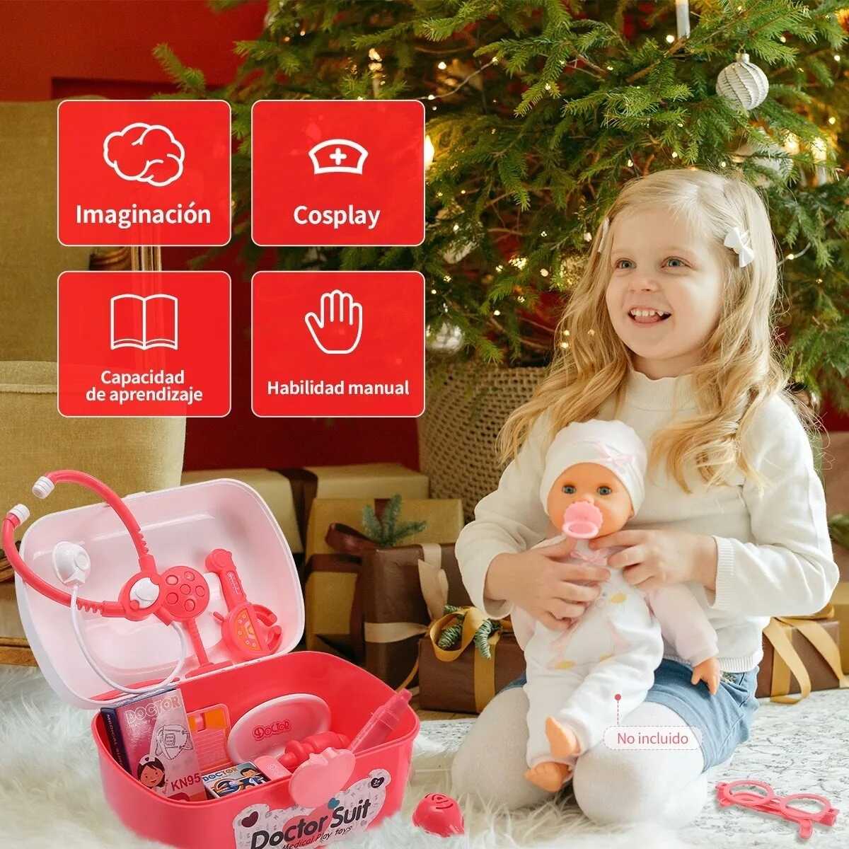 Kis Doktornő Orvosi Táska - sok kiegészítővel - Image 5