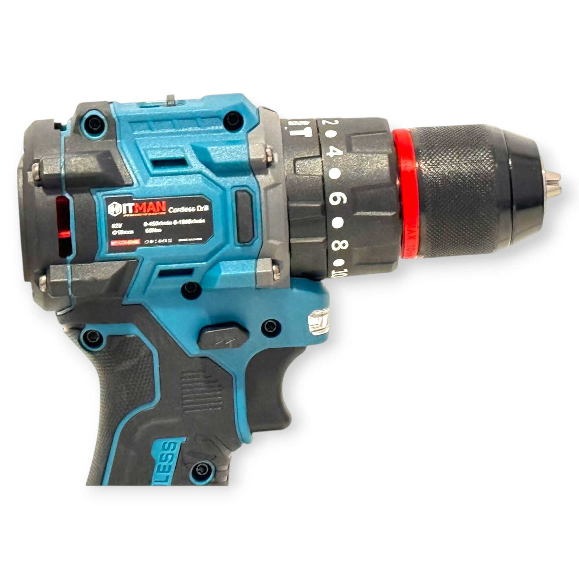 Akkumulátoros Ütvefúró és Csavarbehajtó Készlet - 62V Rendszer 2 db 8.0Ah Akkuval és 49 részes tartozékkal