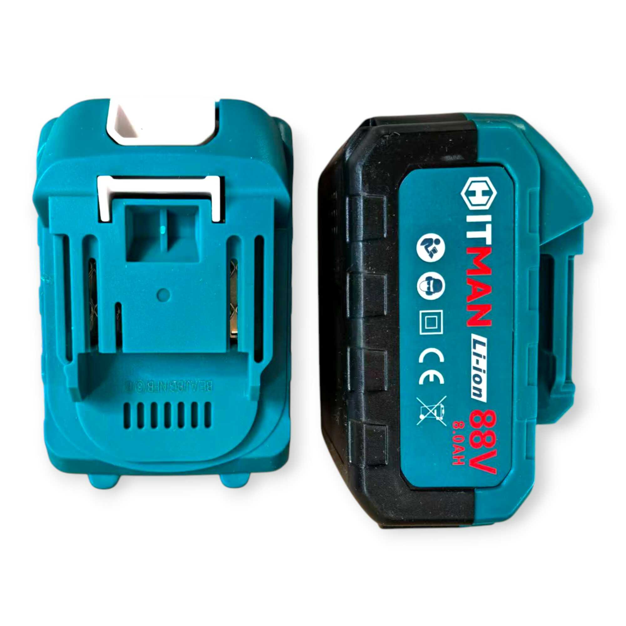 Akkumulátoros Láncfűrész 88V 10" LCD Kijelző Olajtartály 2 Akku HT-CHS-8877.Pro Hitman