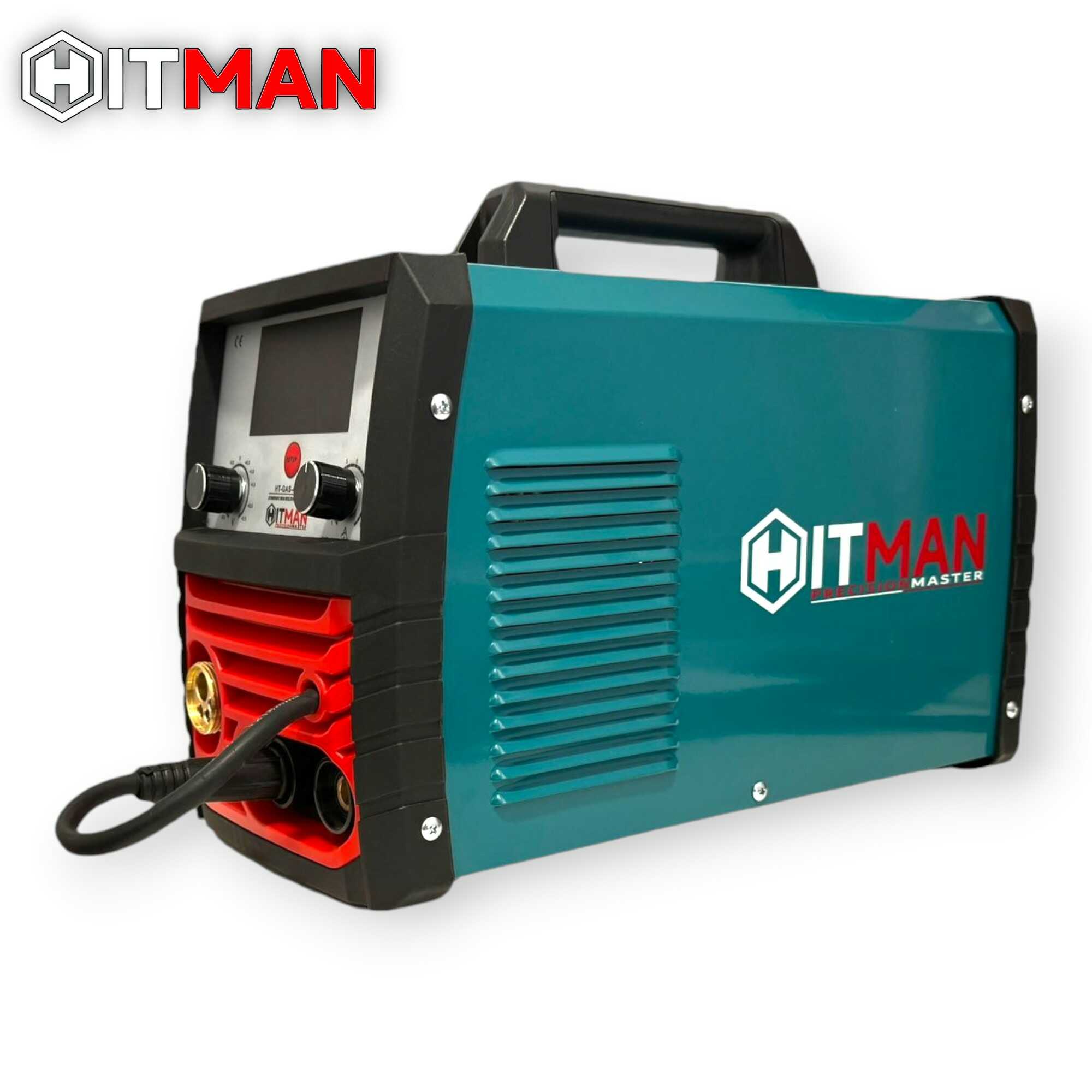 Professzionális Inverteres CO2 Hegesztőgép - 400A - 5 az 1-ben funkció (MIG/MAG/MMA/FLUX/TIG) - HITMAN HT-GAS-400X