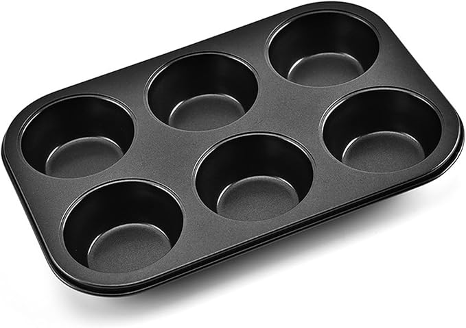 Tapadásmentes 6 Adagos Muffinsütő Tepsi - 26,5 x 17,5 x 3 cm - Image 3