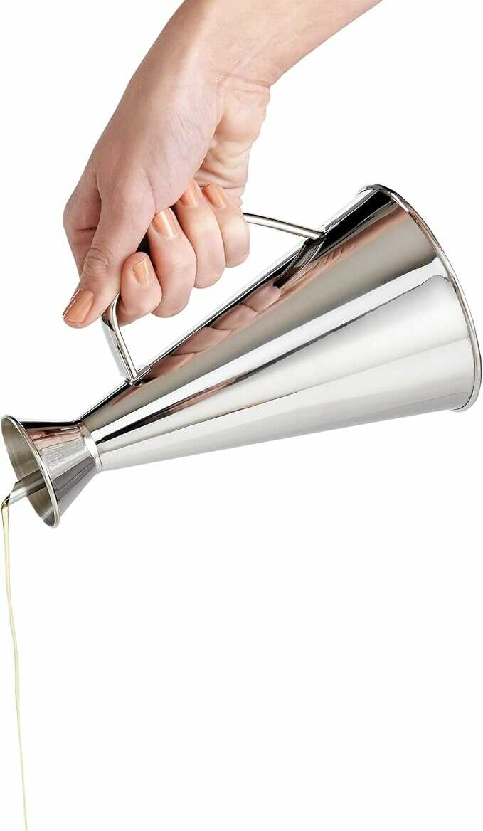 Rozsdamentes cseppmentes olajtartó kanna 250ml Kmt Style - Image 5