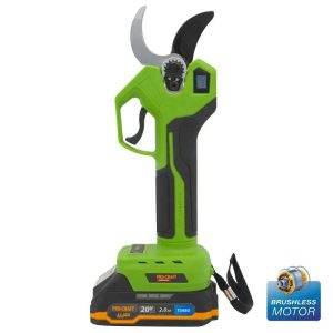 Akkumulátoros Metszőolló 20V 35mm (Kefe mentes) ES32Li PROCRAFT