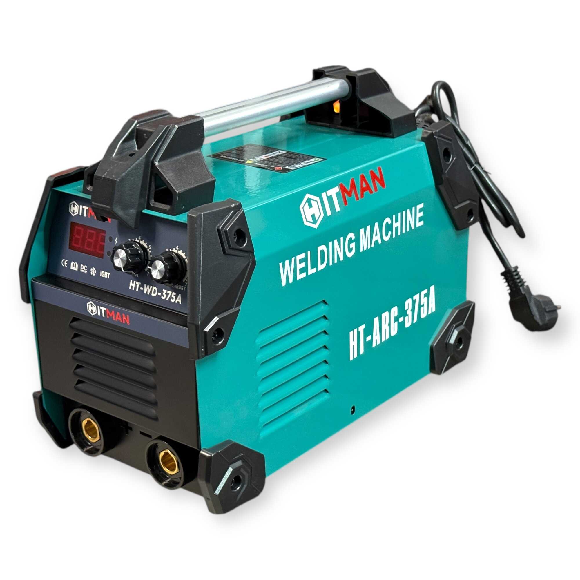Inverteres Hegesztőgép 375A ARC Force IGBT Hot Start HT-ARC-375A Hitman