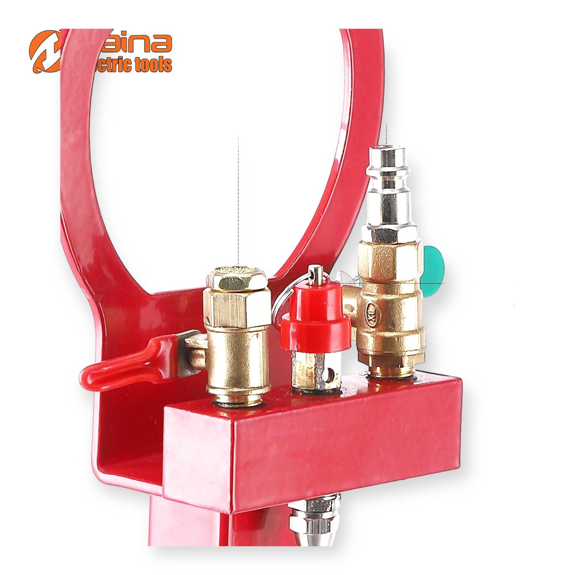 Pneumatikus Légpárnás Emelő - 6,5 tonna teherbírás, állítható hosszú nyéllel - HAINA M130