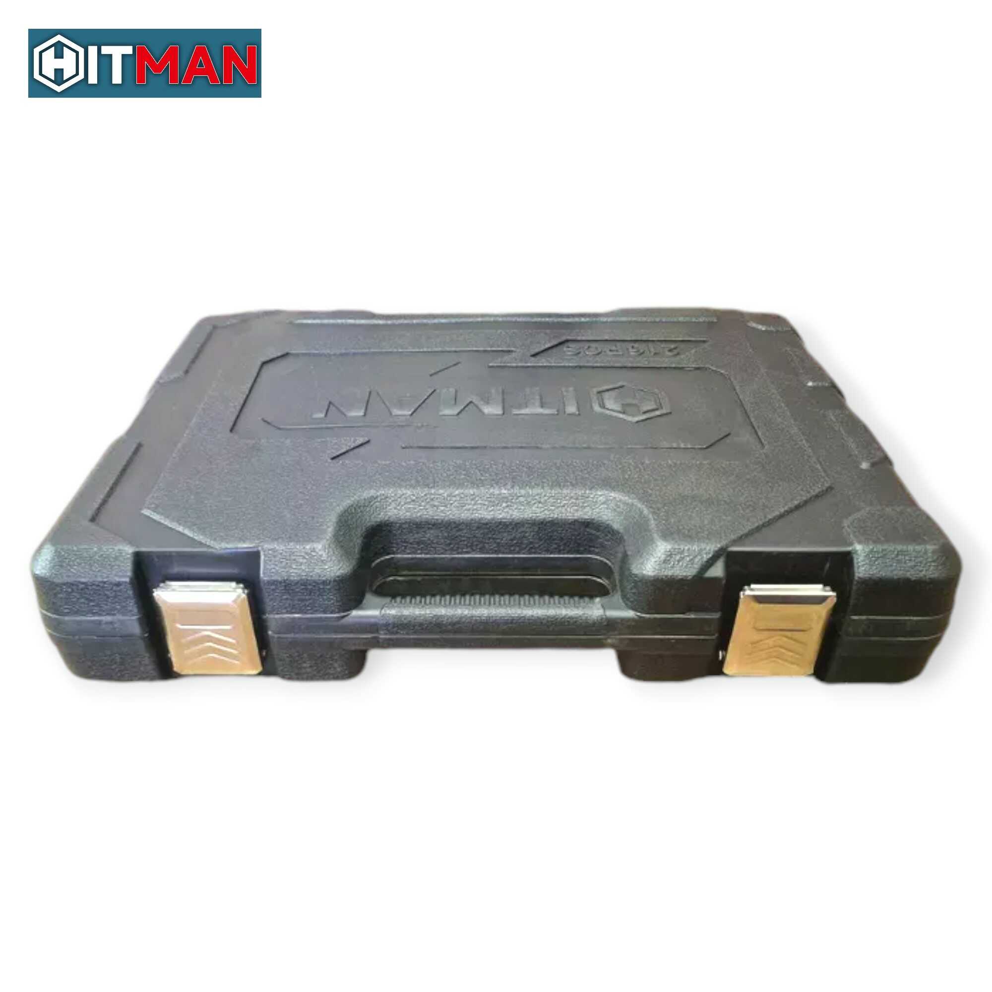 Krova Dugókulcs Készlet 216 részes CR-V Acél Fémcsatos Kofferben HA-0058 Hitman