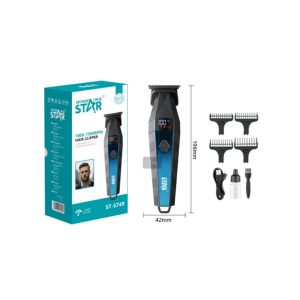 Winning Star Blue Chrome Digitális Precíziós Hajvágó