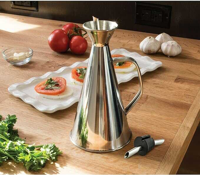 Rozsdamentes cseppmentes olajtartó kanna 250ml Kmt Style - Image 6