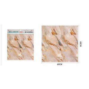 Exkluzív Arany-Szürke Márványmintás Öntapadós Csempematrica 60cm x 60cm