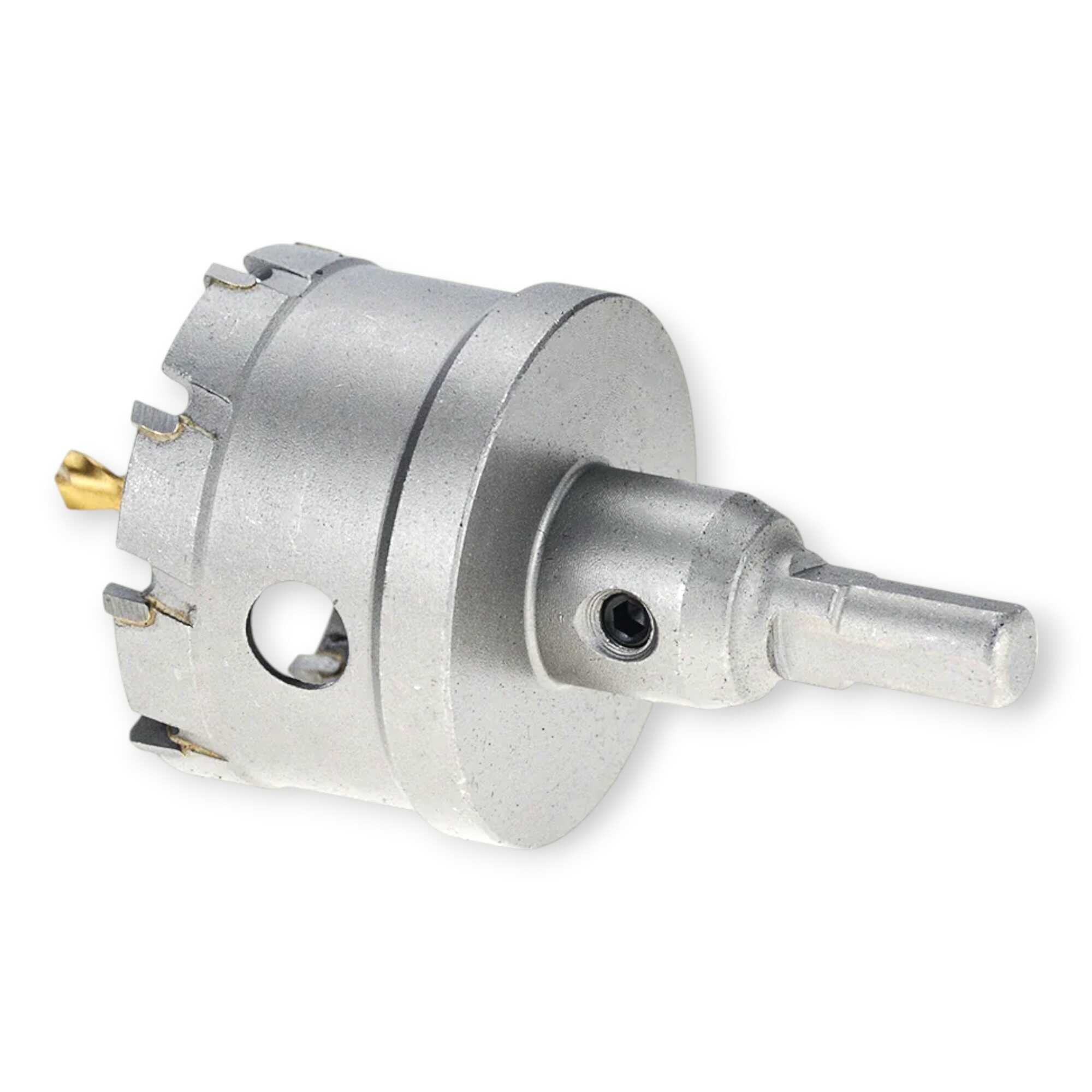 6 részes Professzionális Karbid Koronafúró Készlet Titán Bevonattal - Fémhez és Rozsdamentes Acélhoz