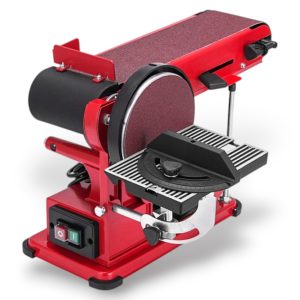 Kombinált Szalag- és Korongcsiszológép - 1500W, fokozatmentes sebességszabályozás - HAINA HM7202