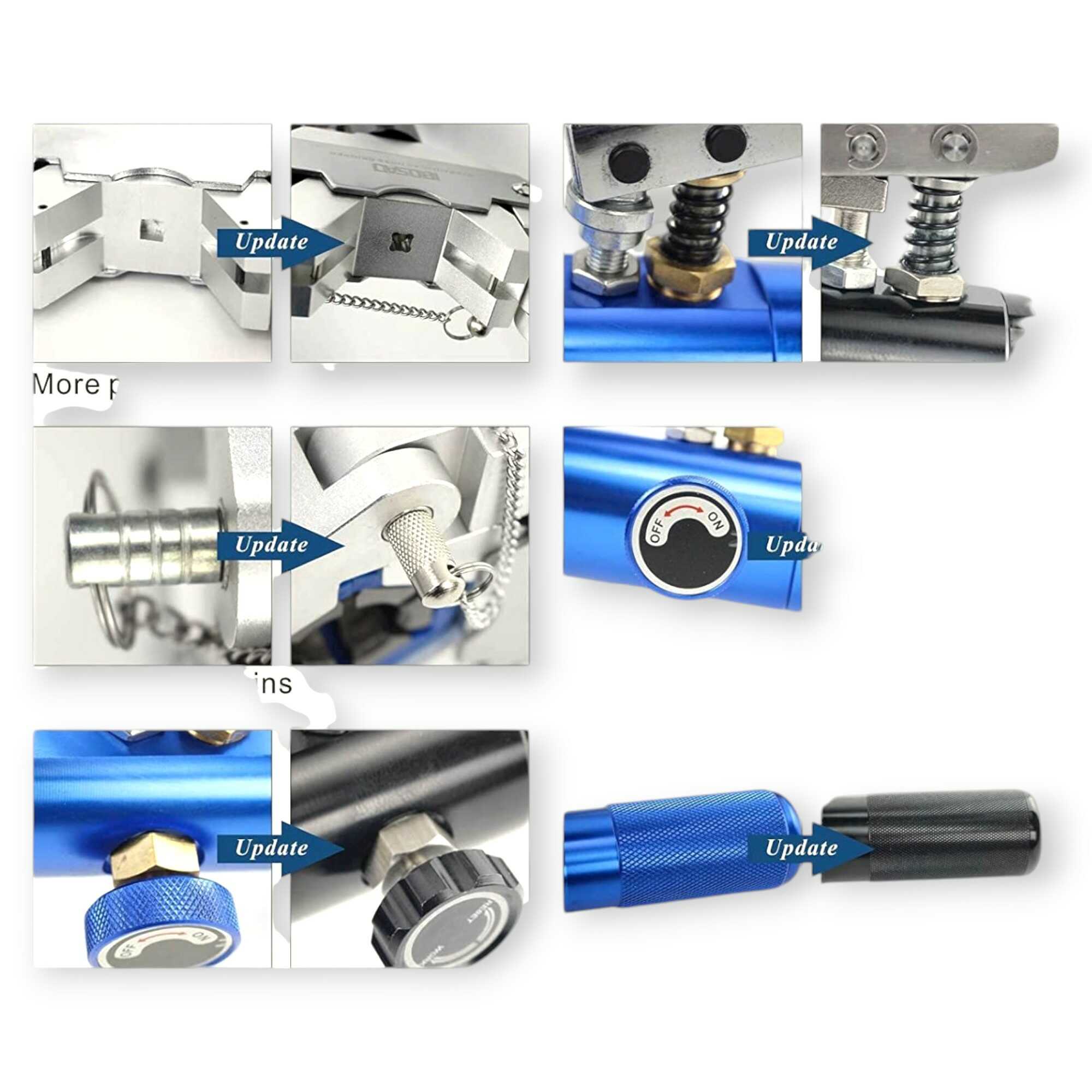 Hidraulikus AC Cső Krimpelő HBM 8 Tonna 4-70mm HA-0043 Hitman