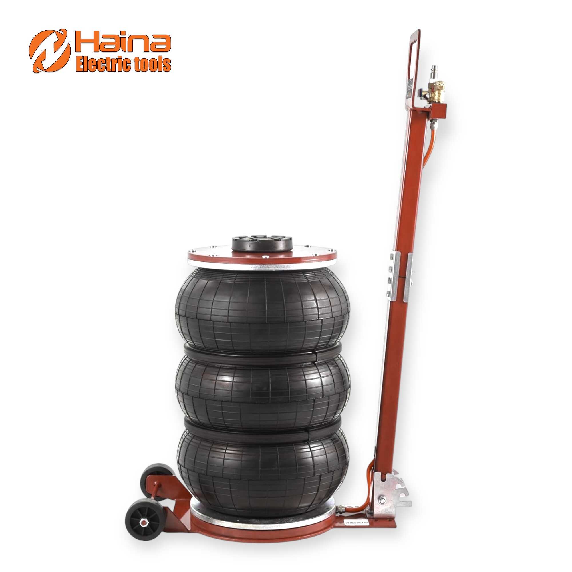 Pneumatikus Légpárnás Emelő - 6,5 tonna teherbírás, állítható hosszú nyéllel - HAINA M130