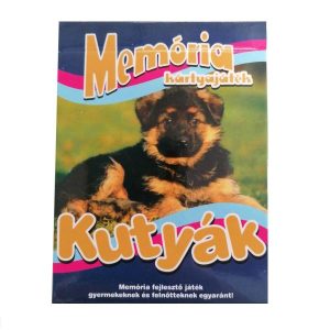 Memória Kártyajáték -Kutyák