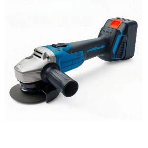 Akkumulátoros sarokcsiszoló és flex szénkefe nélküli motorral, fordulatszabályzóval, 125 mm, 2 db 88V akkumulátorral SM-5001 dobozban SUPAMASTER