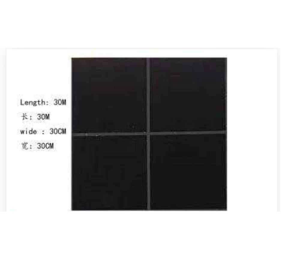 Elegáns Fekete Öntapadós fali matrica 30cm x 30cm