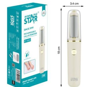 Winning Star Velvet Touch Újratölthető Elektromos Sarokreszelő