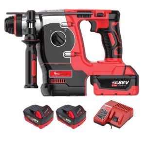 Professzionális akkumulátoros fúró-csavarozó készlet 88V, 2 db akkumulátorral, kofferben SM-1037 SUPAMASTER