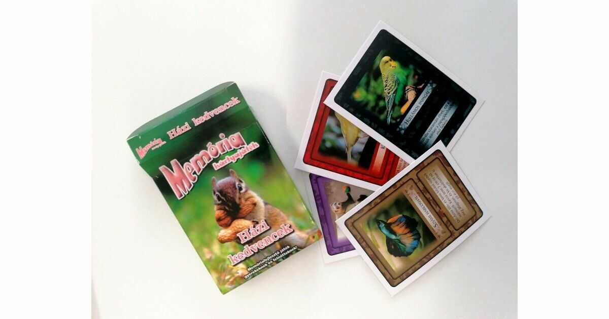 Memória kártyajáték - Házi Kedvencek - Image 3
