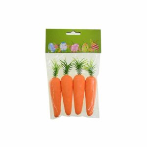 Húsvéti dekorációs sárgarépa szett 4 db/csomag KTM