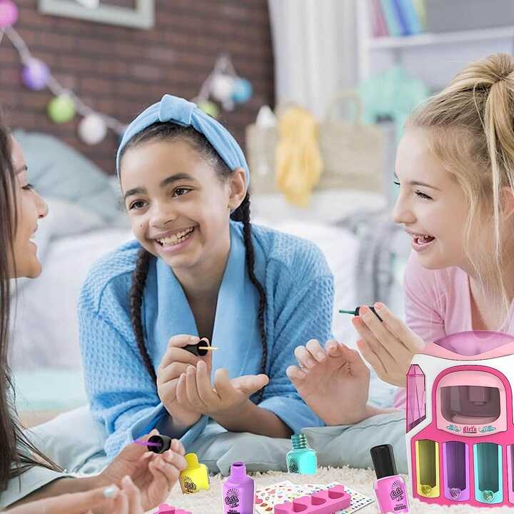 Köröm studió készlet kislányoknak ,szárítóval és kiegészítőkkel - Image 7