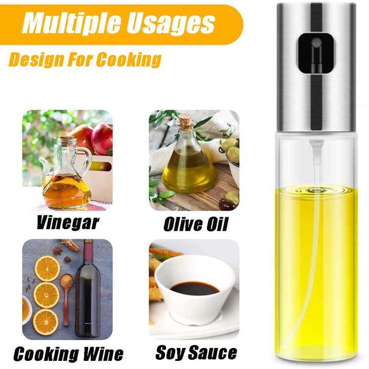 Üveg olajpermetező és ecetszóró 100ml Torch - Image 5