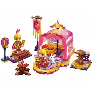 Mulan hercegnő kiképzőtábora -készségfejlesztő építő játék , 248 db-os, 6 éves kortól