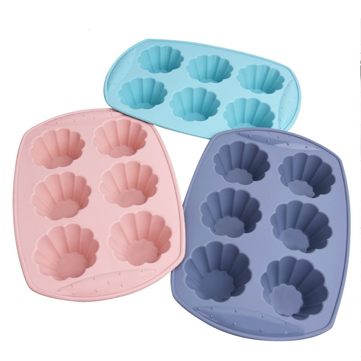 Virág alakú szilikon praliné és süteményforma 12.5x9cm Torch - Image 3