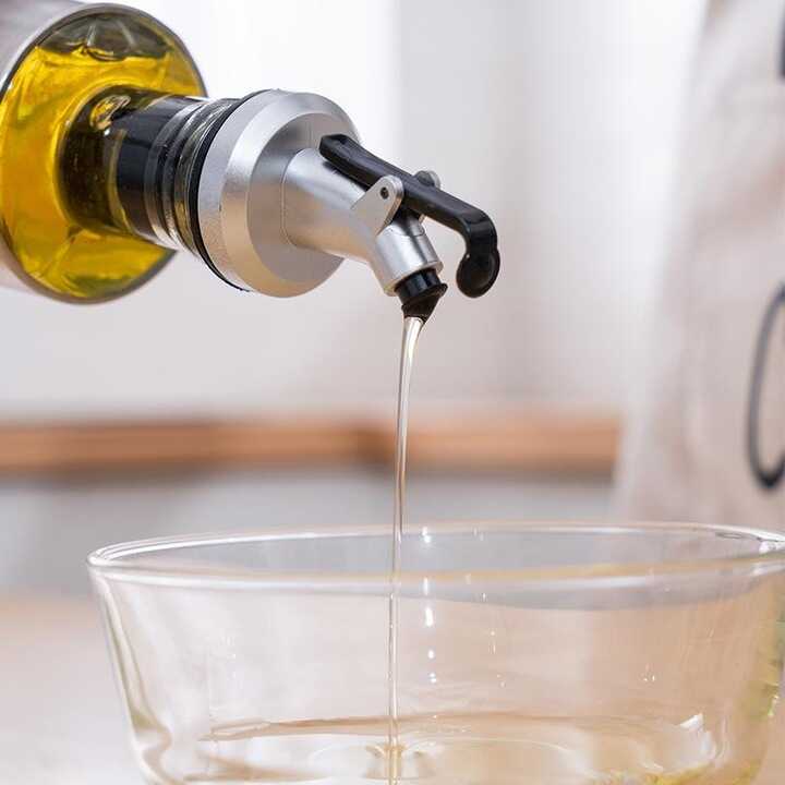 Kombinált üveg és rozsdamentes acél olajadagoló 200ml Torch - Image 5