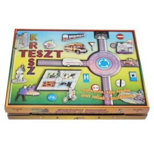 Kressz társasjáték - játszva tanuljunk közlekedni !