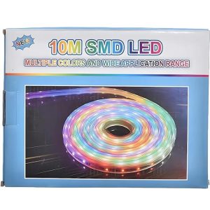 Színpompás Otthoni Fényfüzér led szallag 10m