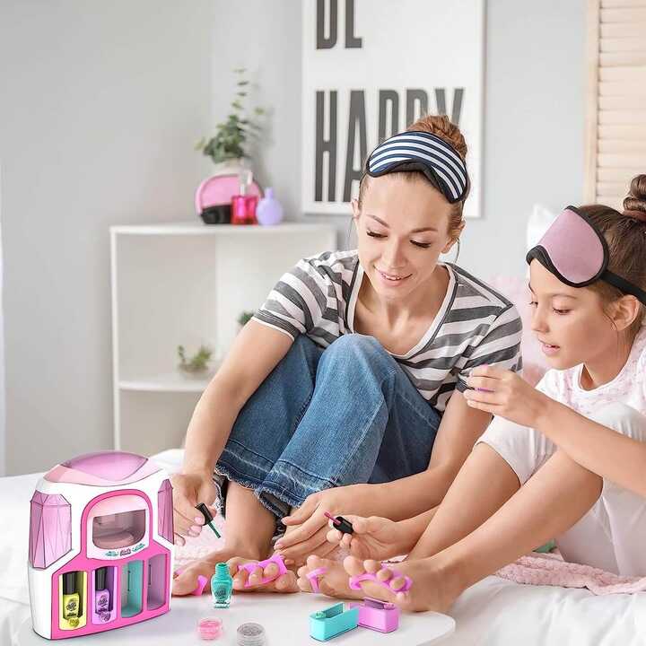 Köröm studió készlet kislányoknak ,szárítóval és kiegészítőkkel - Image 4