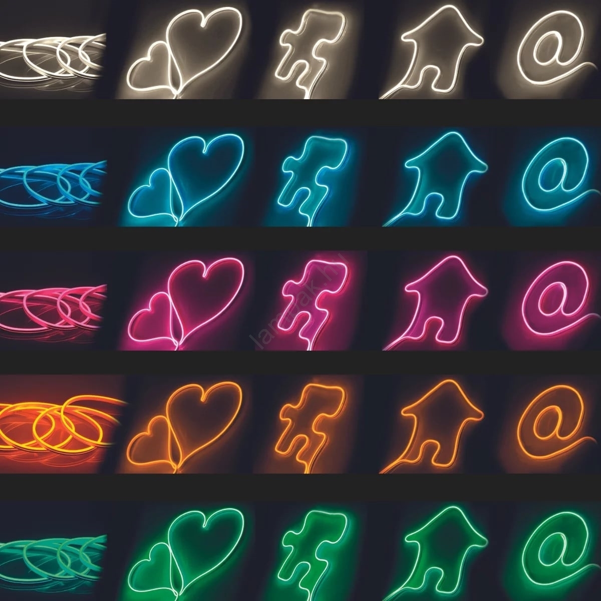 Öntapadós Hajlékony Neon LED Szalag 2m - Image 5