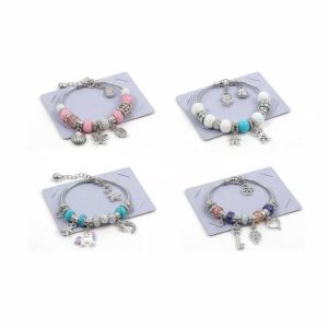 Bűbájos Csillogás Karkötő- Változó színben és charmokkal