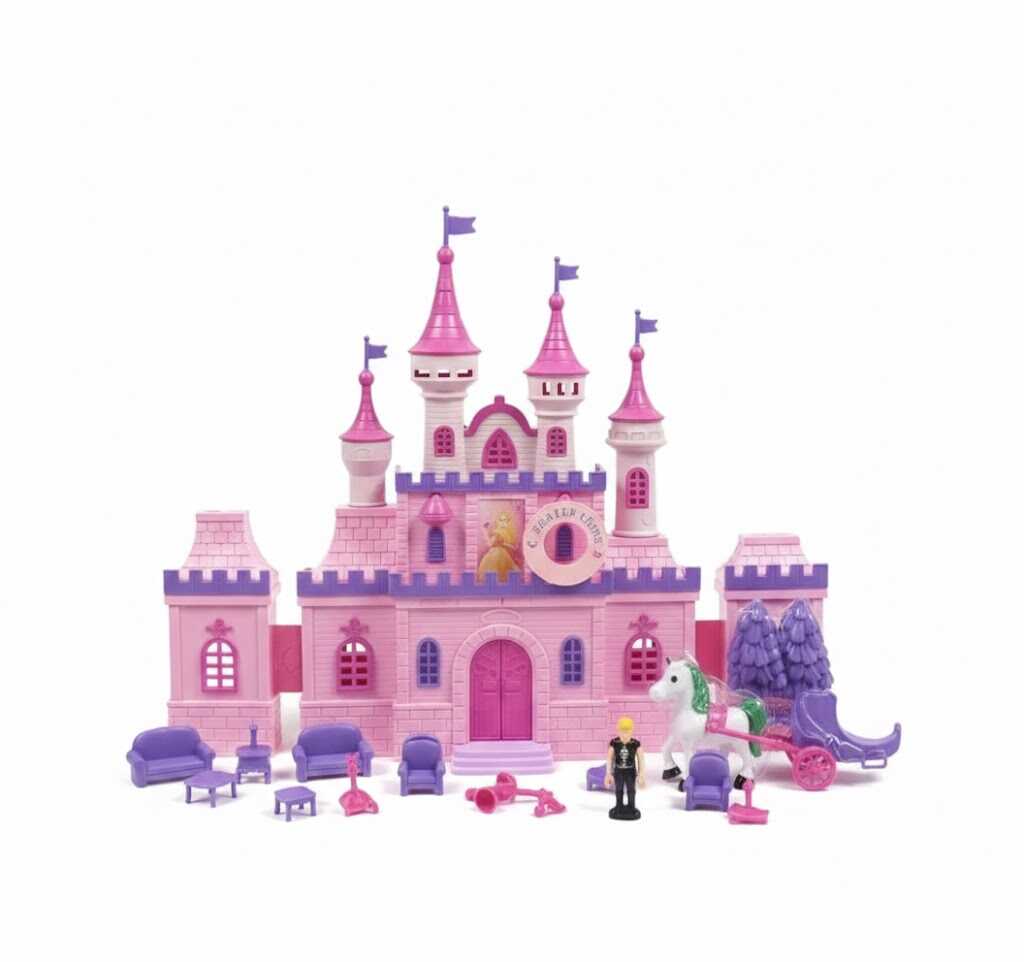 Lila Álomkastély Mesebeli Kiegészítőkkel
