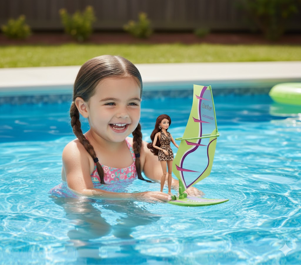 Szörfbajnok Divatbaba Kiegészítőkkel - Image 3