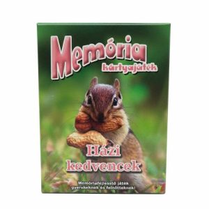 Memória kártyajáték - Házi Kedvencek