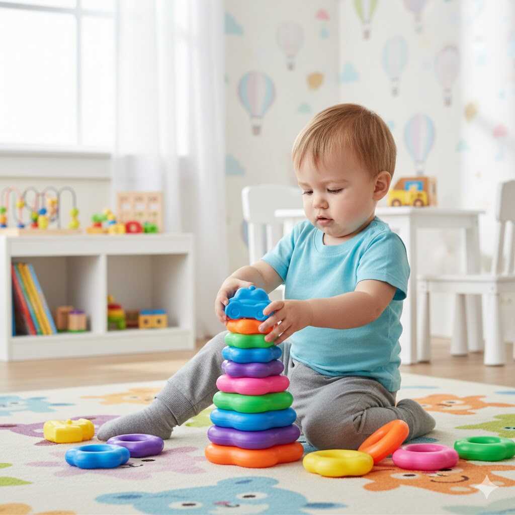 Szín- és formafelismerő építőjáték , 12+ hónaptól - Image 2