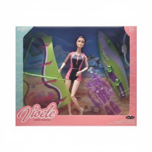 Szörfbajnok Divatbaba Kiegészítőkkel