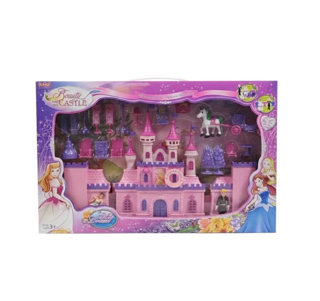 Lila Álomkastély Mesebeli Kiegészítőkkel - Image 3