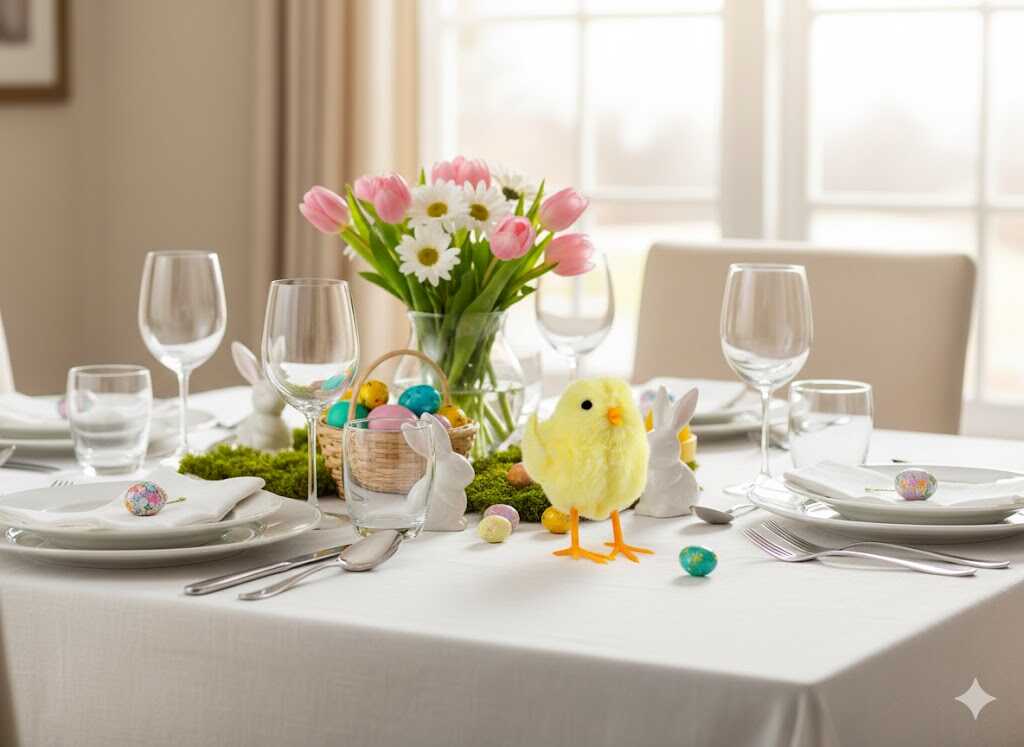 Húsvéti álló pelyhes csibe figura 15 cm KTM - Image 4