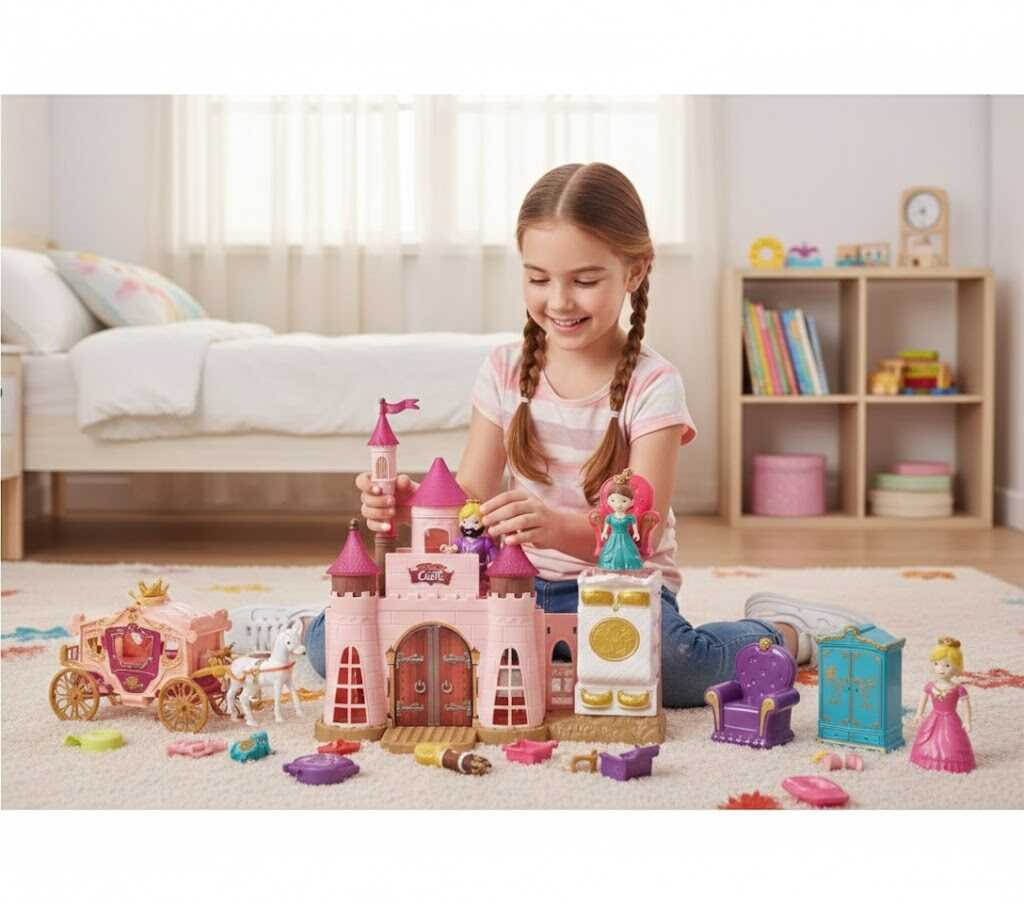 Álomkastély Királyi Játékszett Hintóval - Image 4