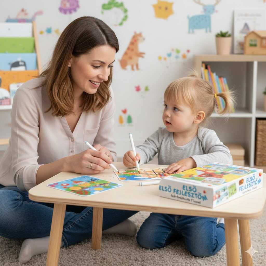 Az első felejsztőm -Játékos fejlesztőkártyák letörölhető filccel - Image 5