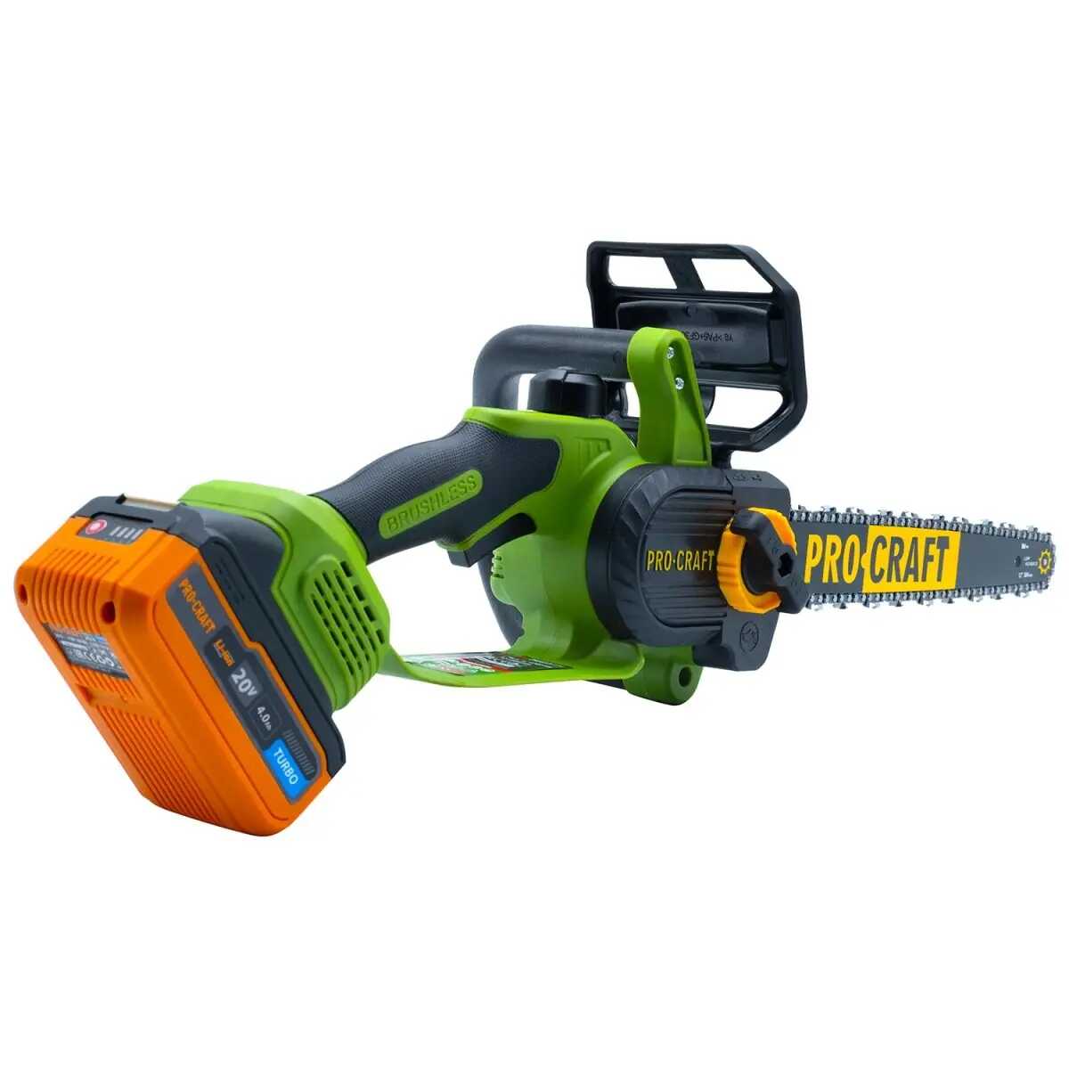 Akkumulátoros Láncfűrész 30cm (Brushless) 20V PKA33 PROCRAFT - Image 8