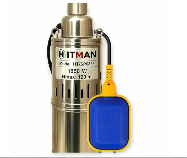 Úszókapcsolós Mélykúti Csőbúvár Szivattyú - 1500W 60m Emeléssel 1" OX-5011 ONEX