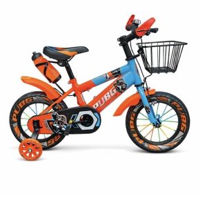 PUBG 5110 12" Gyerek Kerékpár – Kosárral és Világító segédkerekekkel