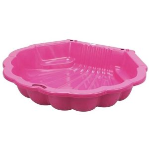 Kagyló homokozó/medence ,rózsaszín 107 cm x 79 cm x 8 cm